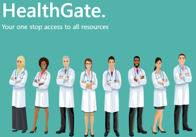 Preview of HealthGate website